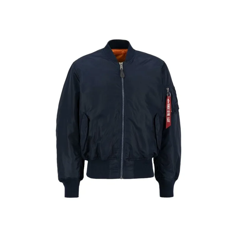Alpha Industries Herren Bomberjacke MA-1 (Heritage) rep.blue