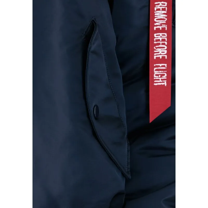 Alpha Industries Herren Bomberjacke MA-1 (Heritage) rep.blue