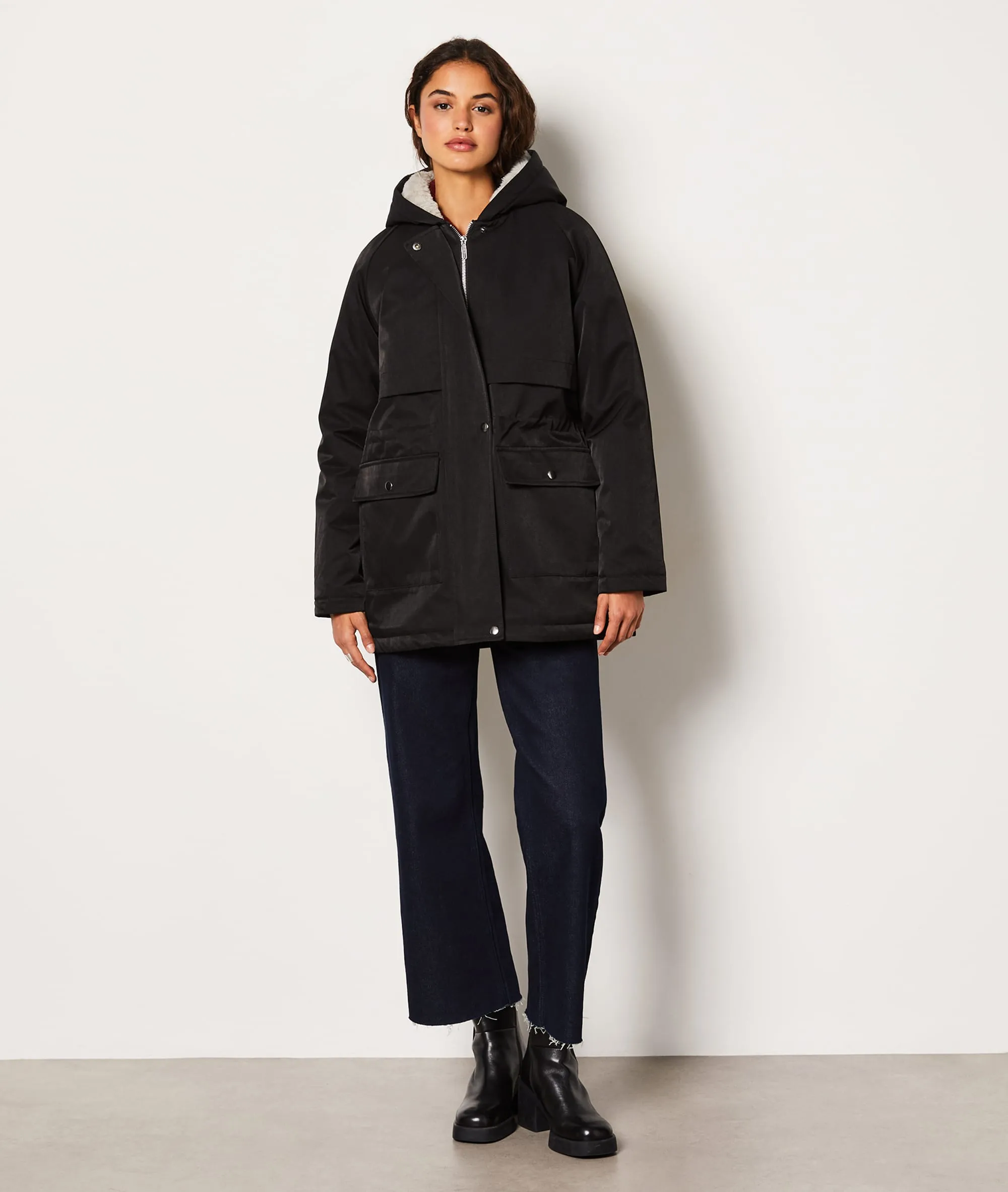 Parka courte POLYESTER