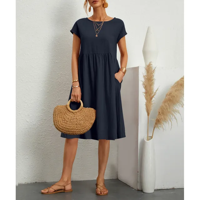 Regular fit - Jersey-jurk