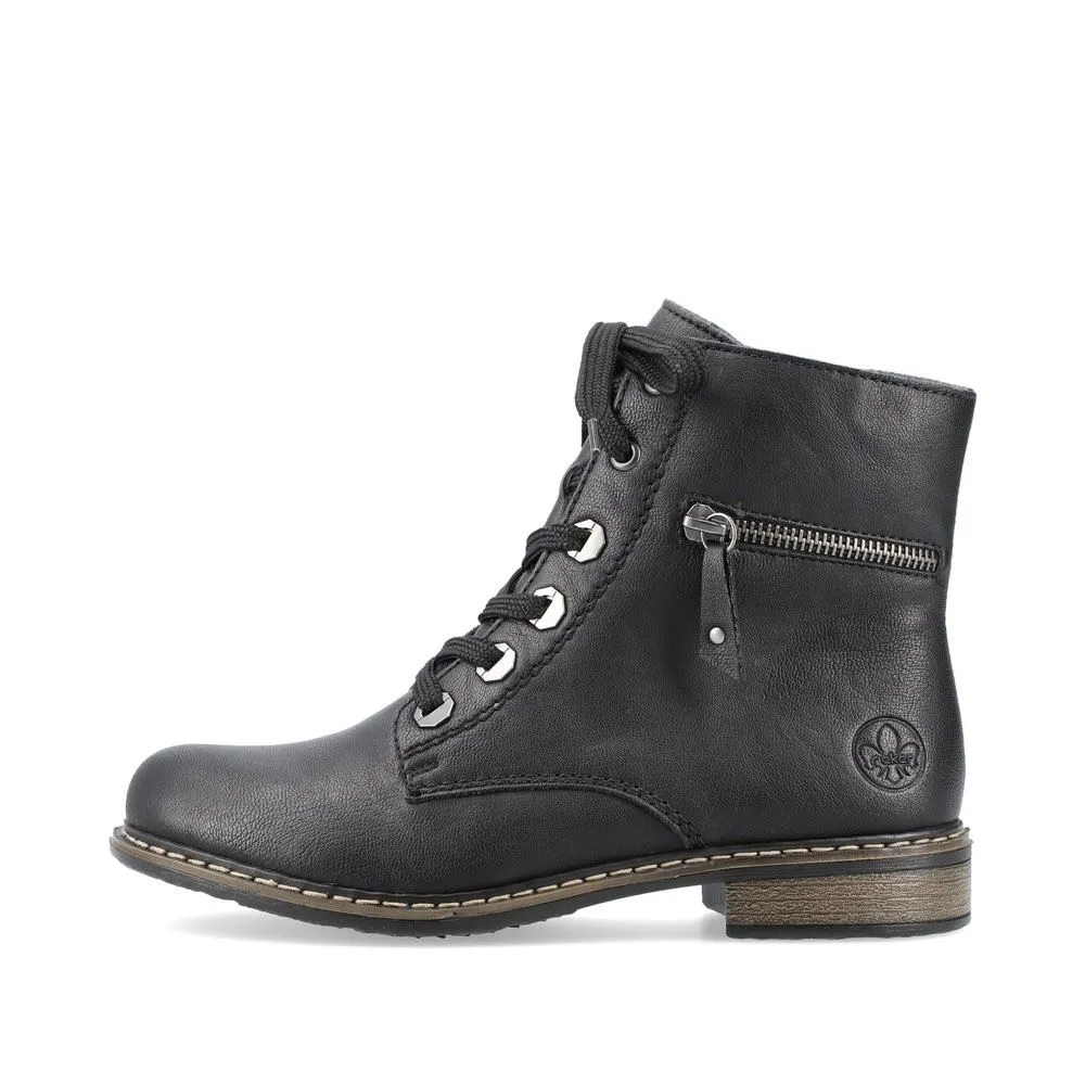 Rieker Biker Boots schwarz S24 71208-00