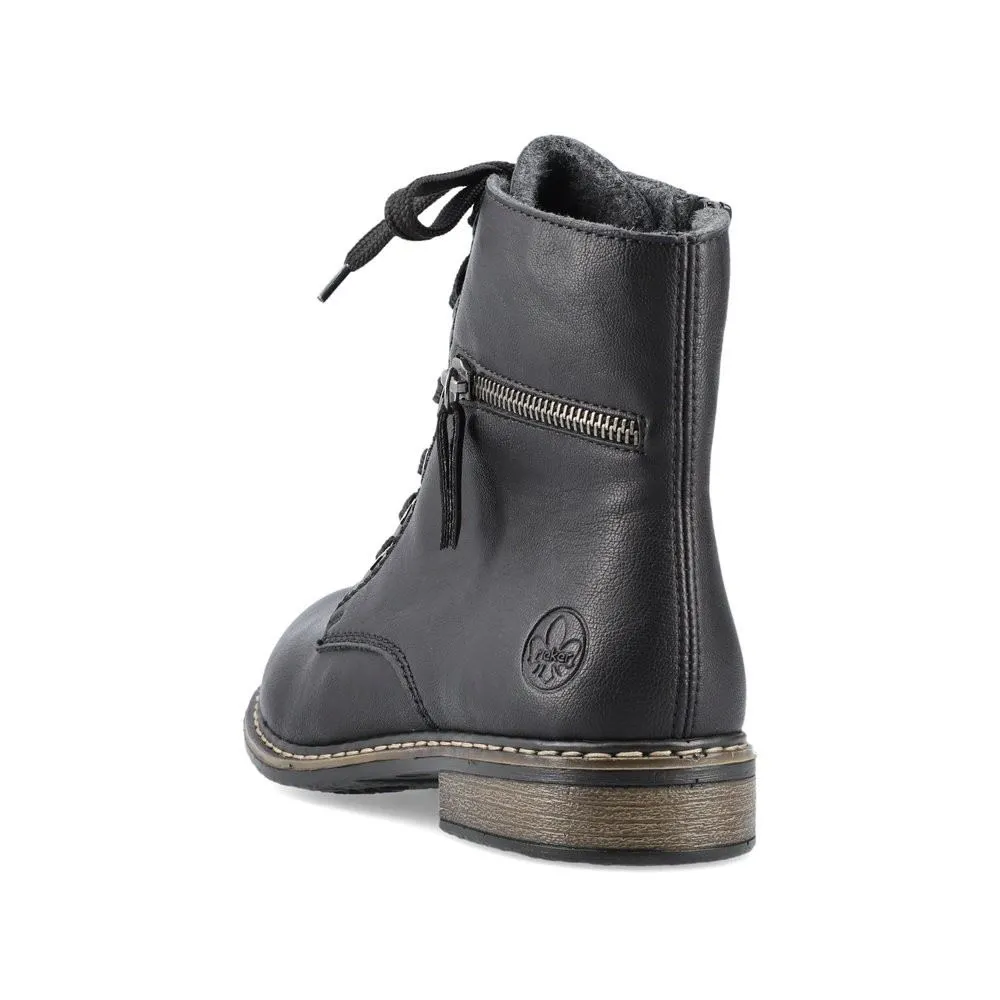 Rieker Biker Boots schwarz S24 71208-00